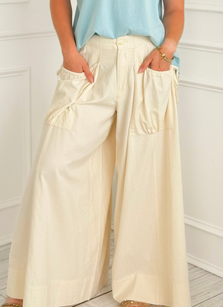 Relaxed Fit Utility Pants