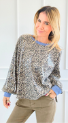 Wild Spark Sequin Top-110 Long Sleeve Tops-Anniewear-Coastal Bloom Boutique, find the trendiest versions of the popular styles and looks Located in Indialantic, FL