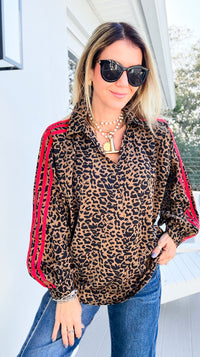 Savage Spark Top-110 Long Sleeve Tops-JODIFL-Coastal Bloom Boutique, find the trendiest versions of the popular styles and looks Located in Indialantic, FL