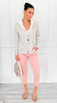 Make Me Blush Italian Pant-100 Pants-V SKY-Coastal Bloom Boutique, find the trendiest versions of the popular styles and looks Located in Indialantic, FL
