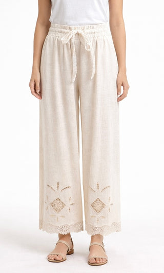 Wanderlust Stitch Wide Leg Pants