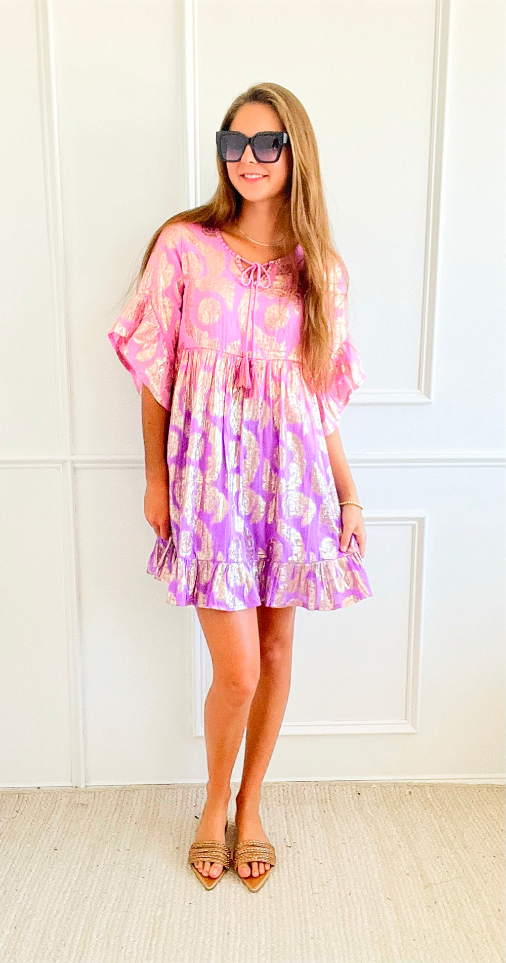 Shore Bloom Tunic Set