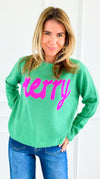 Merry & Bright Sweater-140 Sweaters-PANACHE APPAREL-Coastal Bloom Boutique, find the trendiest versions of the popular styles and looks Located in Indialantic, FL