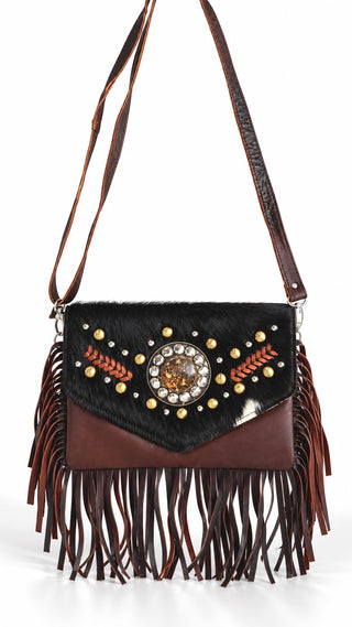 Jeweled Medallion Italian Clutch