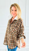 Bee Chic Italian Blouse-110 Long Sleeve Tops-TATTOO Z-Coastal Bloom Boutique, find the trendiest versions of the popular styles and looks Located in Indialantic, FL