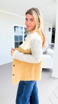 Snowfall Luxe Colorblock Jacket