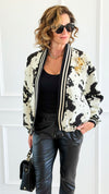 Golden Pearl Italian Jacket-160 Jackets-Mitica & Co-Coastal Bloom Boutique, find the trendiest versions of the popular styles and looks Located in Indialantic, FL