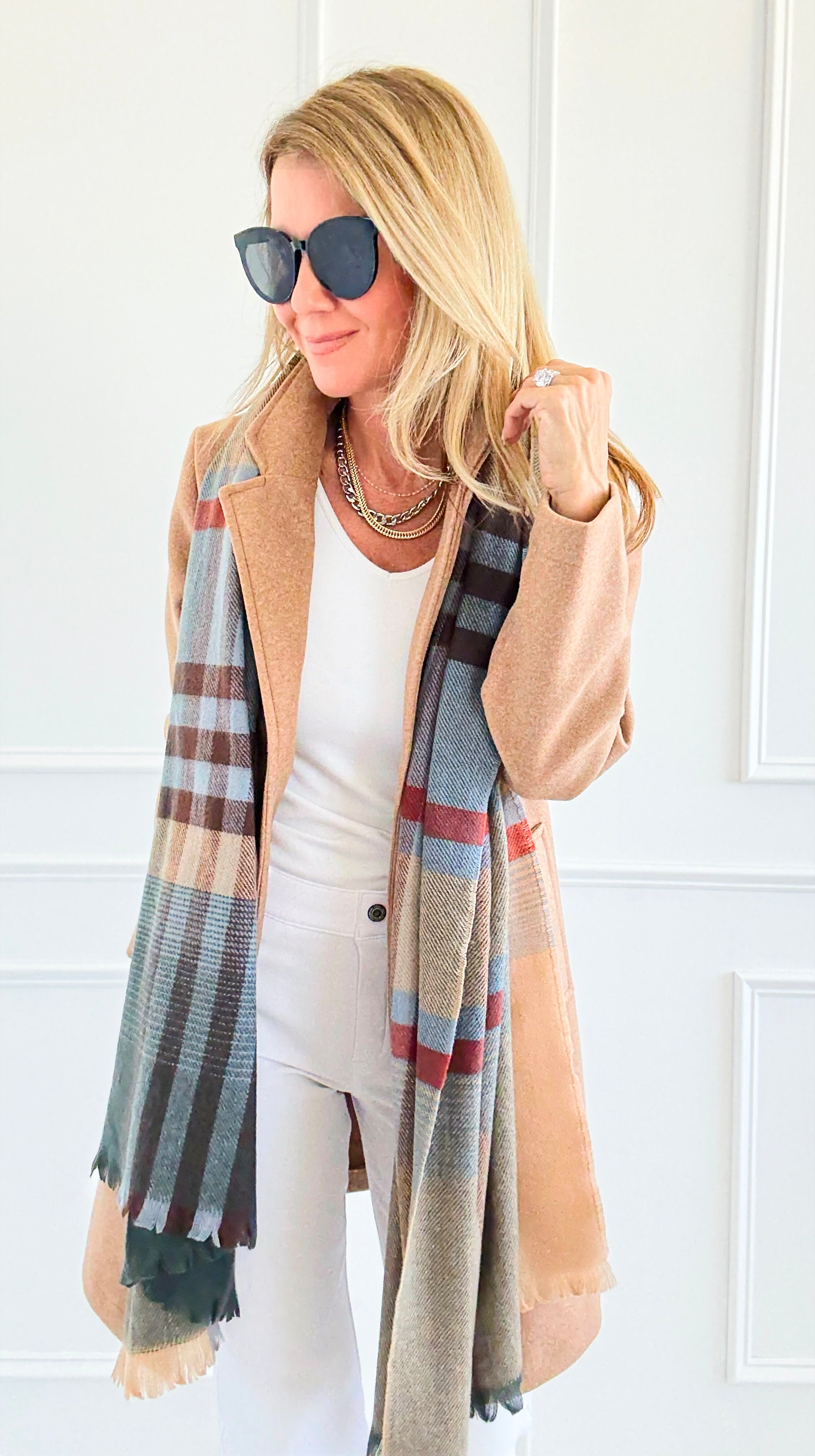 Effortlessly Refined Single Button Coat-160 Jackets-Love Tree Fashion-Coastal Bloom Boutique, find the trendiest versions of the popular styles and looks Located in Indialantic, FL