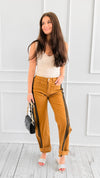 Utility Stride Cargo Pants-190 Denim-VOGUISH-Coastal Bloom Boutique, find the trendiest versions of the popular styles and looks Located in Indialantic, FL
