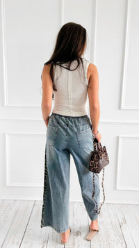 Wild Edge Wide-Leg Denim Pants-190 Denim-JODIFL-Coastal Bloom Boutique, find the trendiest versions of the popular styles and looks Located in Indialantic, FL
