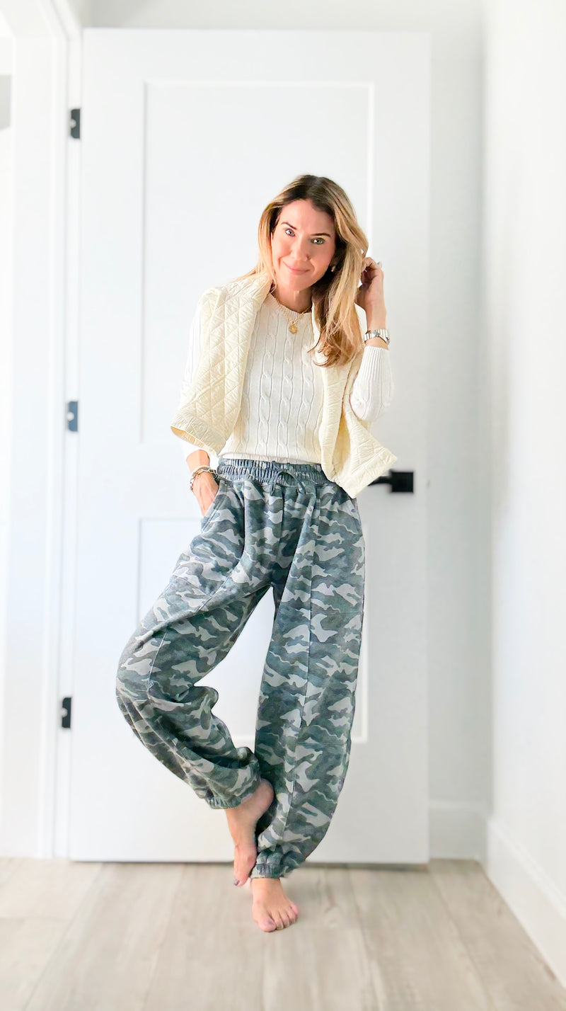 Camo Comfort Premium Joggers-100 Pants-NoaBoa-Coastal Bloom Boutique, find the trendiest versions of the popular styles and looks Located in Indialantic, FL