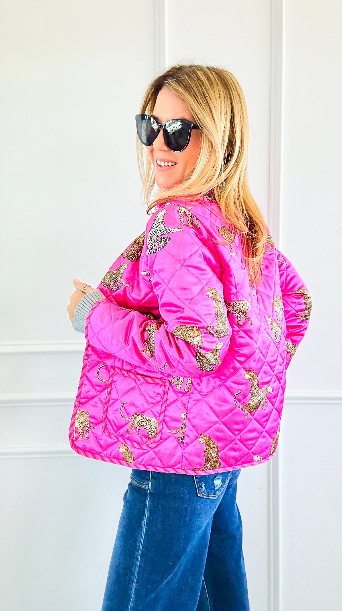Fierce Stroll Quilted Jacket-160 Jackets-JODIFL-Coastal Bloom Boutique, find the trendiest versions of the popular styles and looks Located in Indialantic, FL