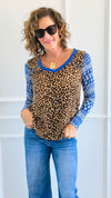 Wild Harmony V-Neck Top