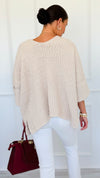 Willow Dusk Chenille Cardigan - Sand Beige-150 Cardigans/Layers-Zenana-Coastal Bloom Boutique, find the trendiest versions of the popular styles and looks Located in Indialantic, FL