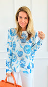 My Vase Collection Italian St Tropez Sweater-140 Sweaters-Italianissimo-Coastal Bloom Boutique, find the trendiest versions of the popular styles and looks Located in Indialantic, FL