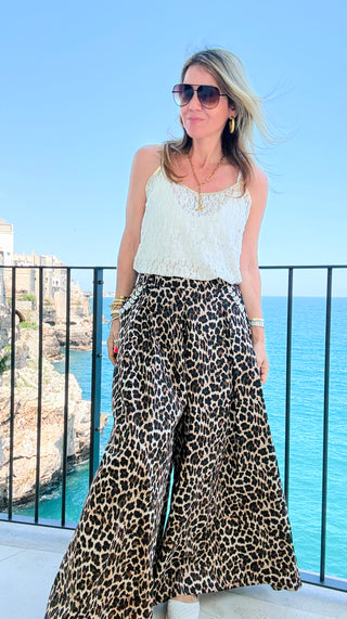 Roar & Shine Embellished Italian Pant