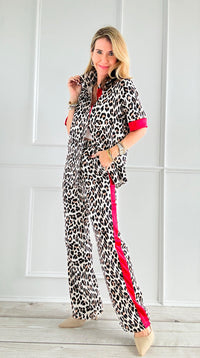 Bold Safari Chic Set-210 Loungewear/Sets-Tea & Cup-Coastal Bloom Boutique, find the trendiest versions of the popular styles and looks Located in Indialantic, FL