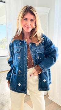 Downtown Spark Embellished Jacket