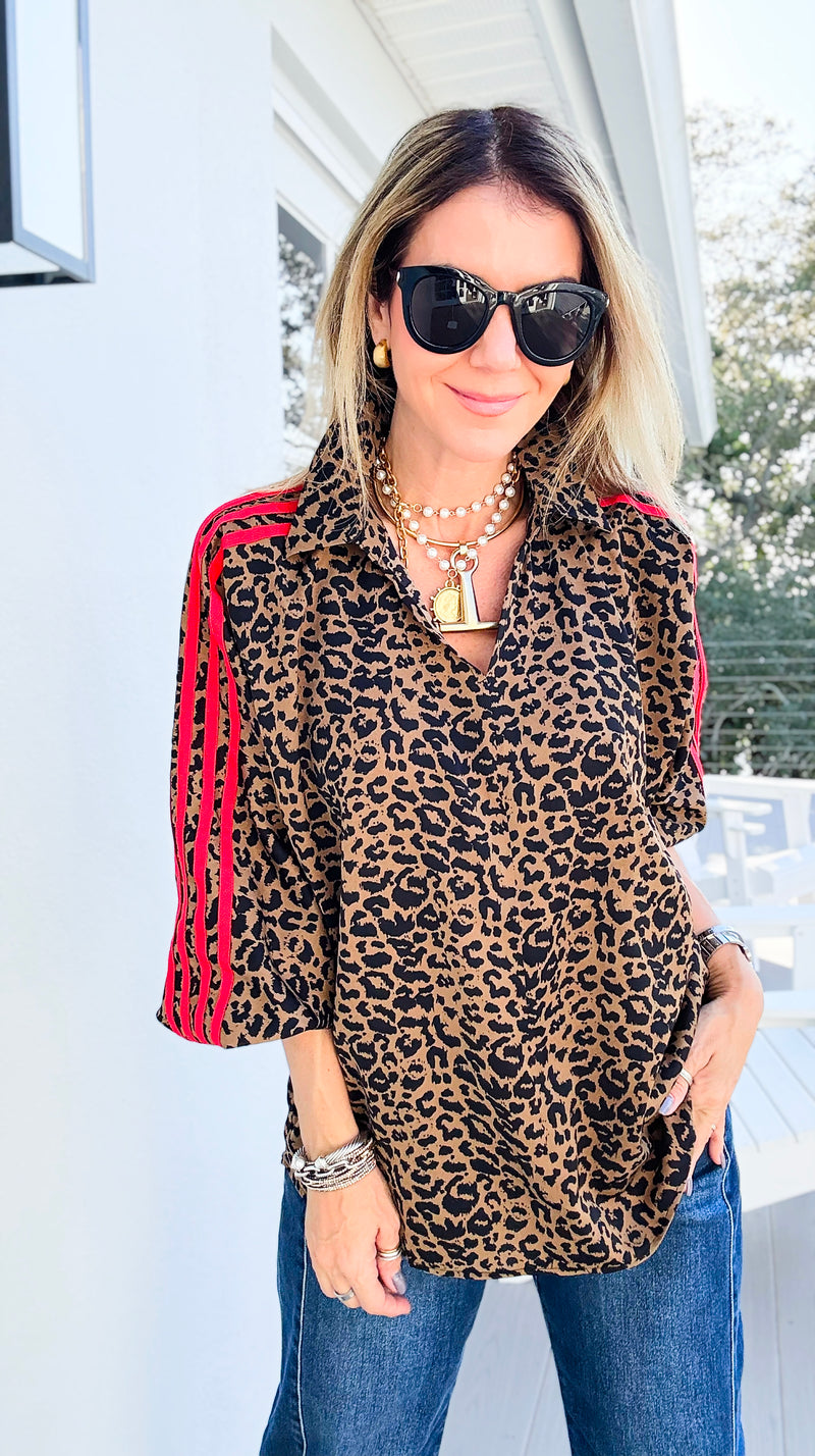 Savage Spark Top-110 Long Sleeve Tops-JODIFL-Coastal Bloom Boutique, find the trendiest versions of the popular styles and looks Located in Indialantic, FL