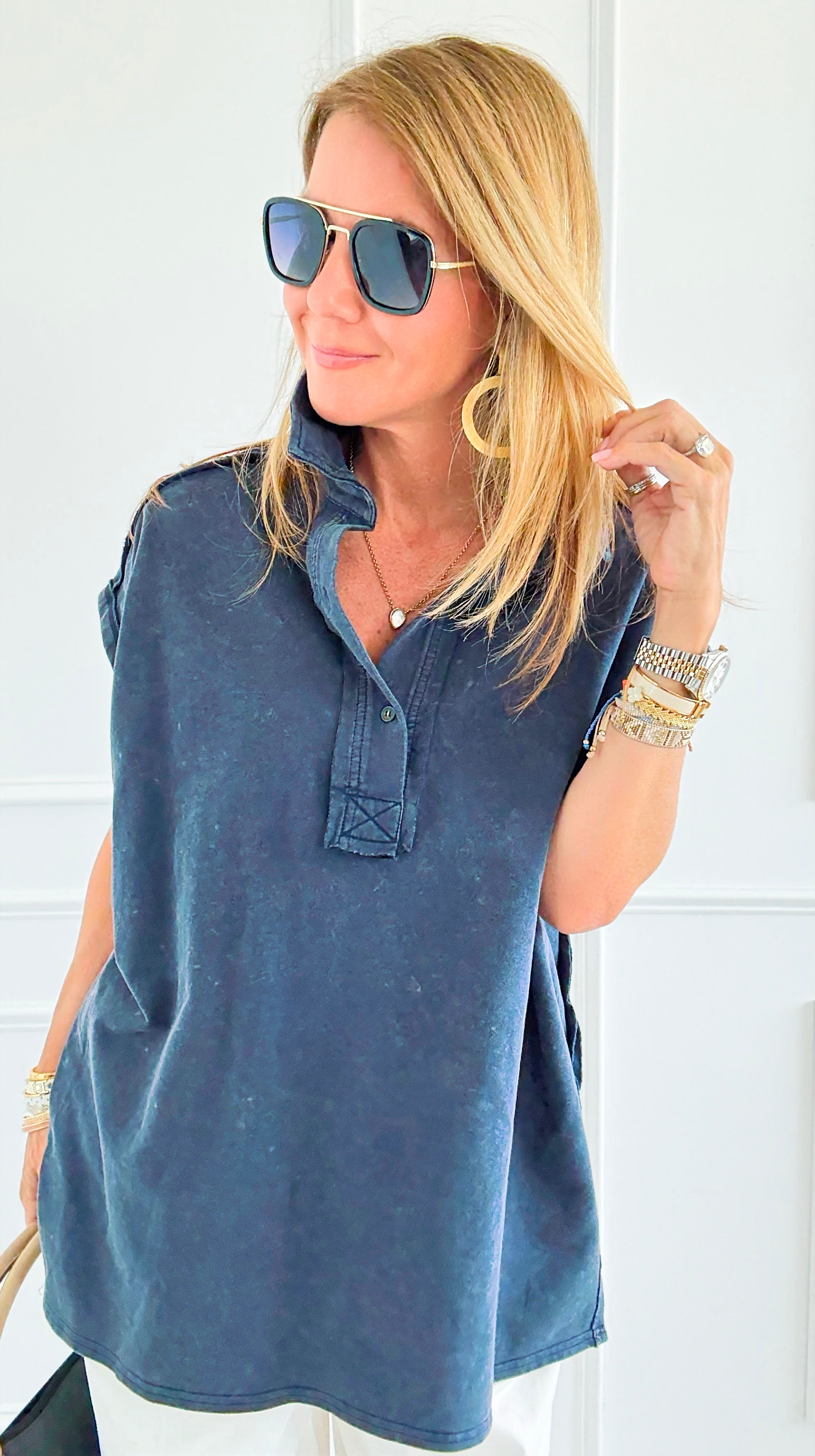 Women's Short Sleeve Tops | Coastal Bloom Boutique