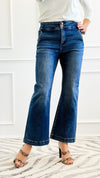 In Control Crop Bootcut Jean-190 Denim-Risen-Coastal Bloom Boutique, find the trendiest versions of the popular styles and looks Located in Indialantic, FL