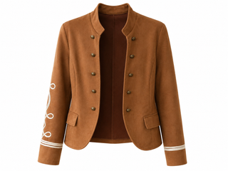 Saddle & Style Italian Jacket- Camel