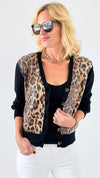 Fierce Elegance Knit Cardigan-150 Cardigans/Layers-L MASSIMO-Coastal Bloom Boutique, find the trendiest versions of the popular styles and looks Located in Indialantic, FL