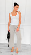 Soft Stretch Wide Leg Pants-170 Bottoms-Charlotte Avery-Coastal Bloom Boutique, find the trendiest versions of the popular styles and looks Located in Indialantic, FL