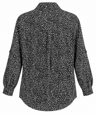 Golden Hour Spot Print Blouse