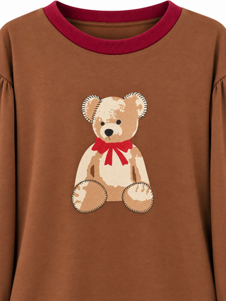 Teddy Accent Sweatshirt