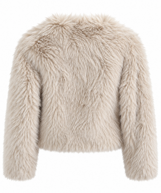 Plush Cropped Jacket