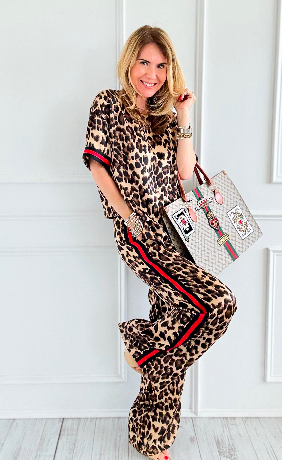 Leopard Luxe Set-200 Dresses/Jumpsuits/Rompers-DRESS DAY-Coastal Bloom Boutique, find the trendiest versions of the popular styles and looks Located in Indialantic, FL