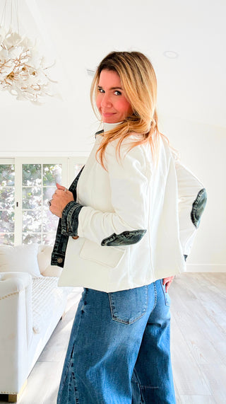 The Milan Edit Italian Jacket - Off White