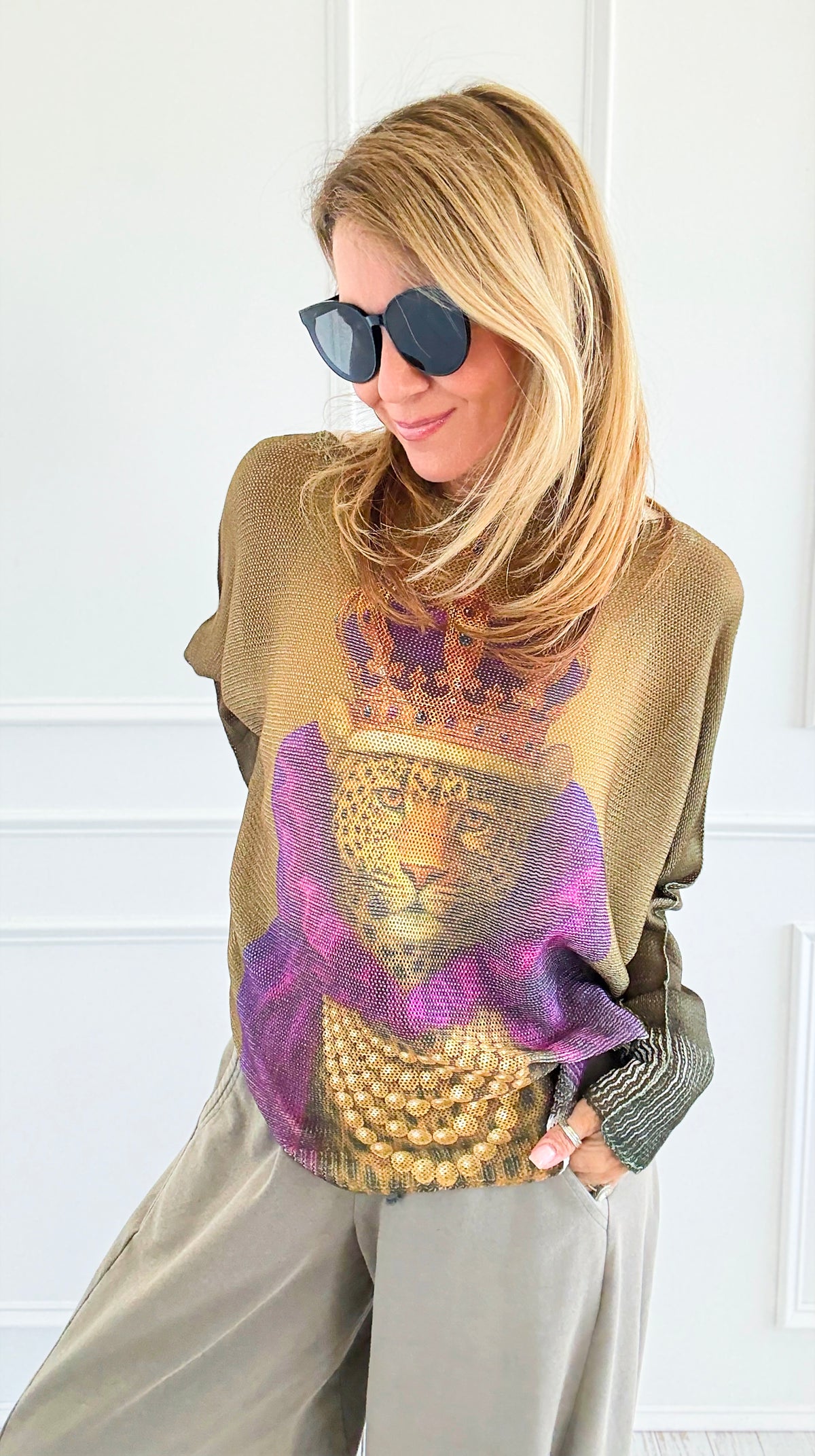 Royal Reign Italian St Tropez Knit-140 Sweaters-SORPRESA-Coastal Bloom Boutique, find the trendiest versions of the popular styles and looks Located in Indialantic, FL