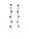 Whimsical Butterfly Drop Earrings-230 Jewelry-GS JEWELRY-Coastal Bloom Boutique, find the trendiest versions of the popular styles and looks Located in Indialantic, FL