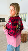 CB Custom - Regal Rebelion Plaid Top-110 Long Sleeve Tops-Anniewear / Holly-Coastal Bloom Boutique, find the trendiest versions of the popular styles and looks Located in Indialantic, FL