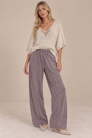 Relaxed Everyday Comfort Pants - Mocha