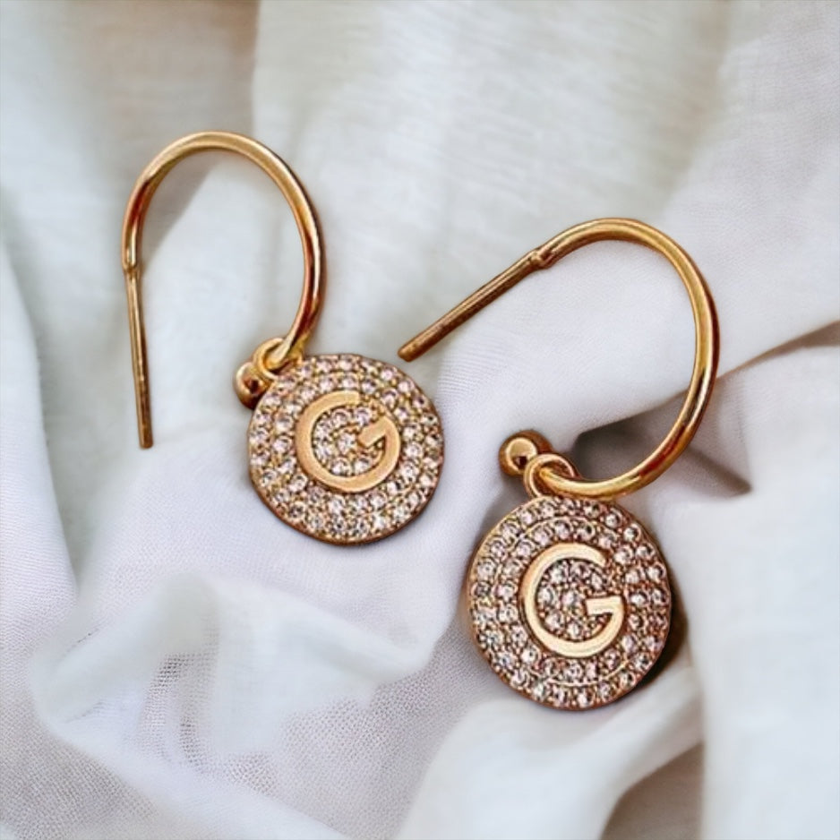 Gorgeous Girl CZ Earrings-230 Jewelry-Darling-Coastal Bloom Boutique, find the trendiest versions of the popular styles and looks Located in Indialantic, FL