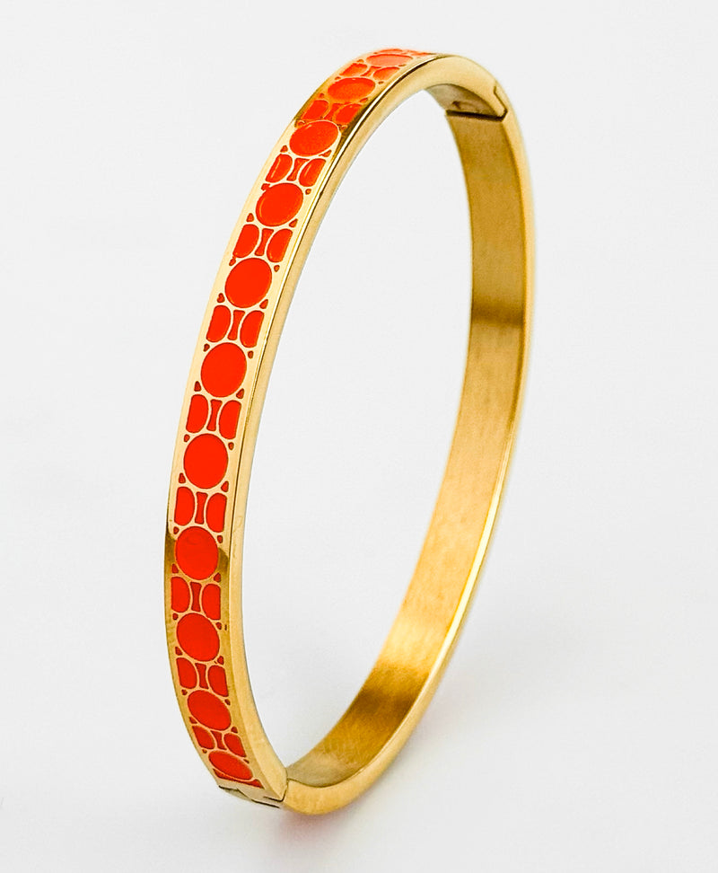 Modern Mirage Bracelet - Orange-230 Jewelry-Chasing Bandits-Coastal Bloom Boutique, find the trendiest versions of the popular styles and looks Located in Indialantic, FL