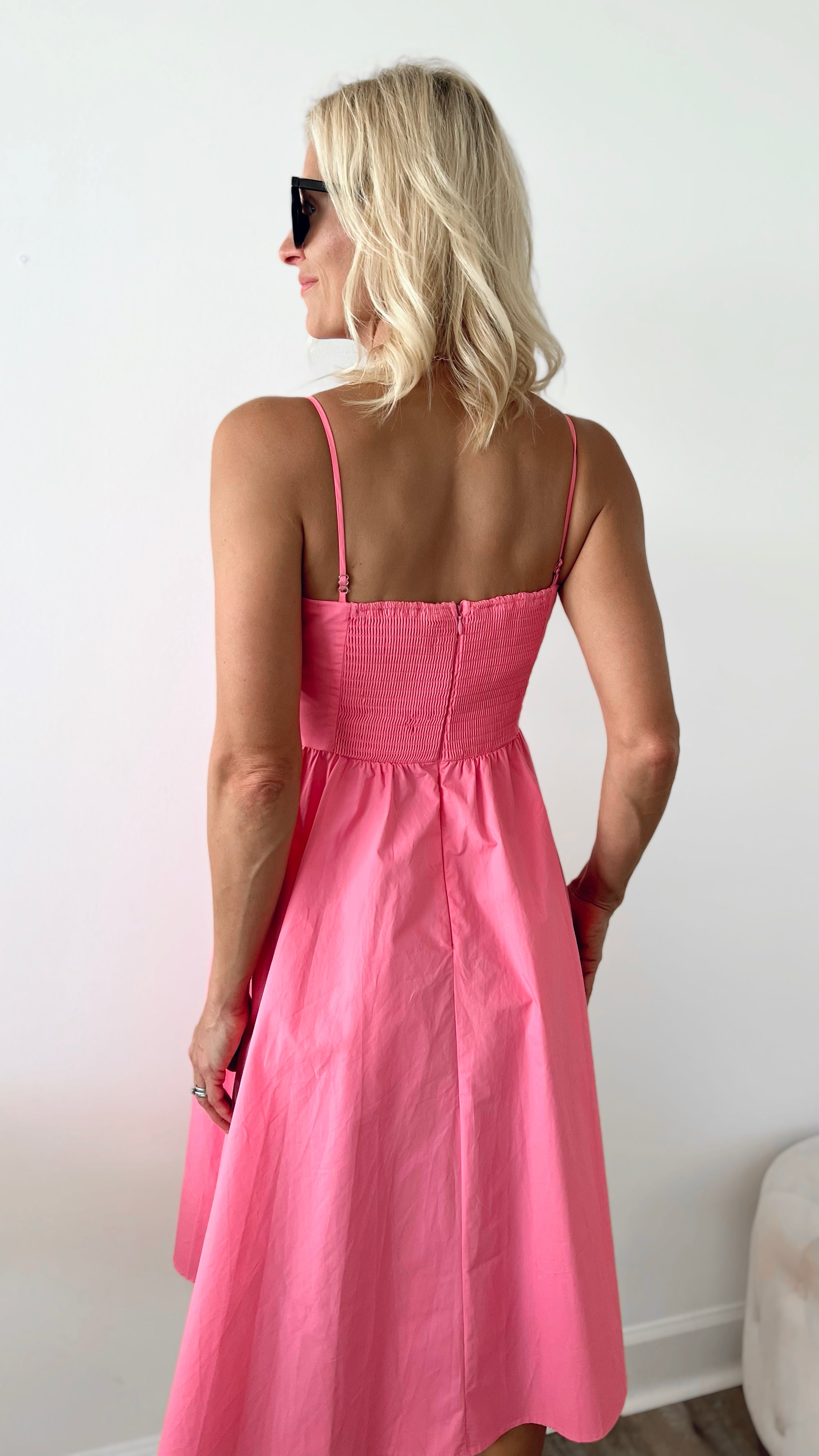 Take Me Away Dress - Pink-200 Dresses/Jumpsuits/Rompers-Main Strip-Coastal Bloom Boutique, find the trendiest versions of the popular styles and looks Located in Indialantic, FL