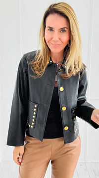 Whispered Warmth Button Jacket-160 Jackets-ROUSSEAU-Coastal Bloom Boutique, find the trendiest versions of the popular styles and looks Located in Indialantic, FL
