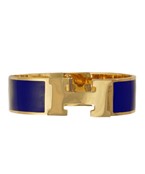 Hinge of Elegance Bracelet - Blue/Gold-230 Jewelry-GS JEWELRY-Coastal Bloom Boutique, find the trendiest versions of the popular styles and looks Located in Indialantic, FL