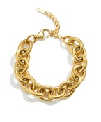 Bold Luxe Link Bracelet-230 Jewelry-GS JEWELRY-Coastal Bloom Boutique, find the trendiest versions of the popular styles and looks Located in Indialantic, FL