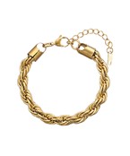 Twisted Elegance Bracelet-230 Jewelry-GS JEWELRY-Coastal Bloom Boutique, find the trendiest versions of the popular styles and looks Located in Indialantic, FL