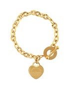 Sentimental Luxe Gold Bracelet-230 Jewelry-GS JEWELRY-Coastal Bloom Boutique, find the trendiest versions of the popular styles and looks Located in Indialantic, FL