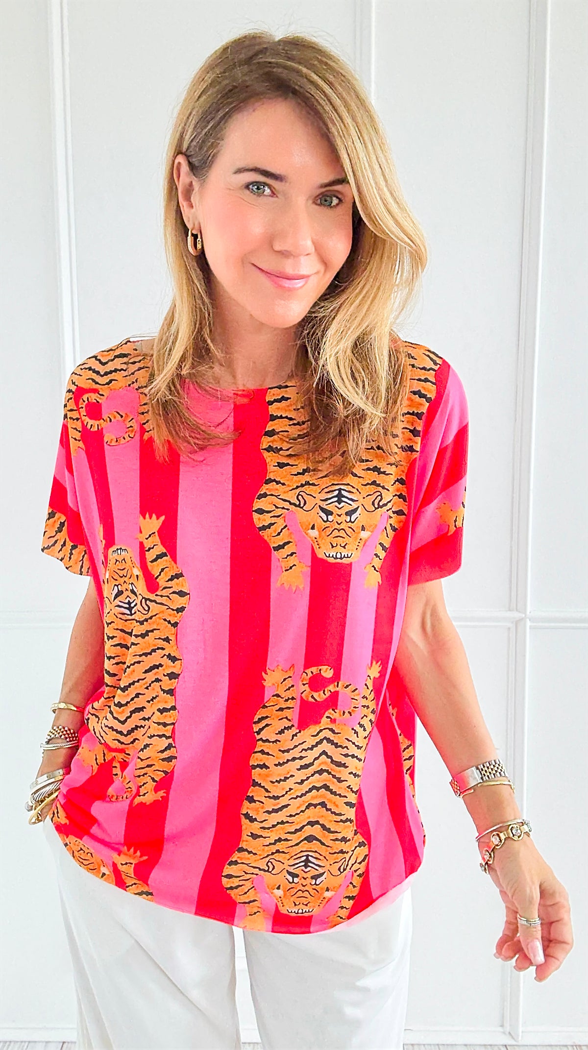 Fierce Elegance Italian Graphic Tee-110 short Sleeve Top-Italianissimo-Coastal Bloom Boutique, find the trendiest versions of the popular styles and looks Located in Indialantic, FL