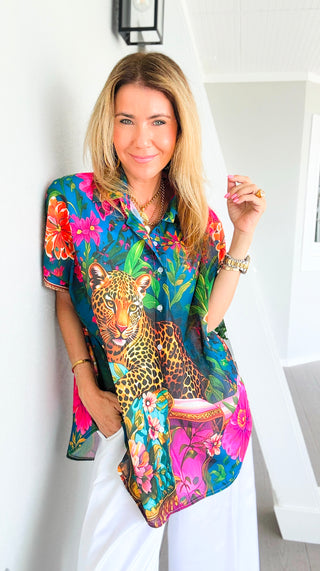 Tropical Jungle Ibiza Italian Top