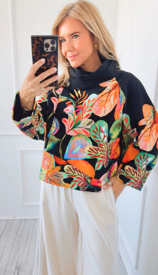 Midnight Garden Italian Kaleidoscope Jacket