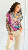 Echeveau Poetic Sweater-140 Sweaters-Fate By LFD-Coastal Bloom Boutique, find the trendiest versions of the popular styles and looks Located in Indialantic, FL