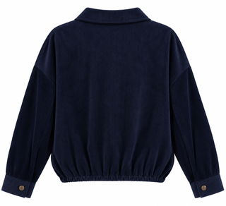 Golden Stud Corduroy Italian Jacket